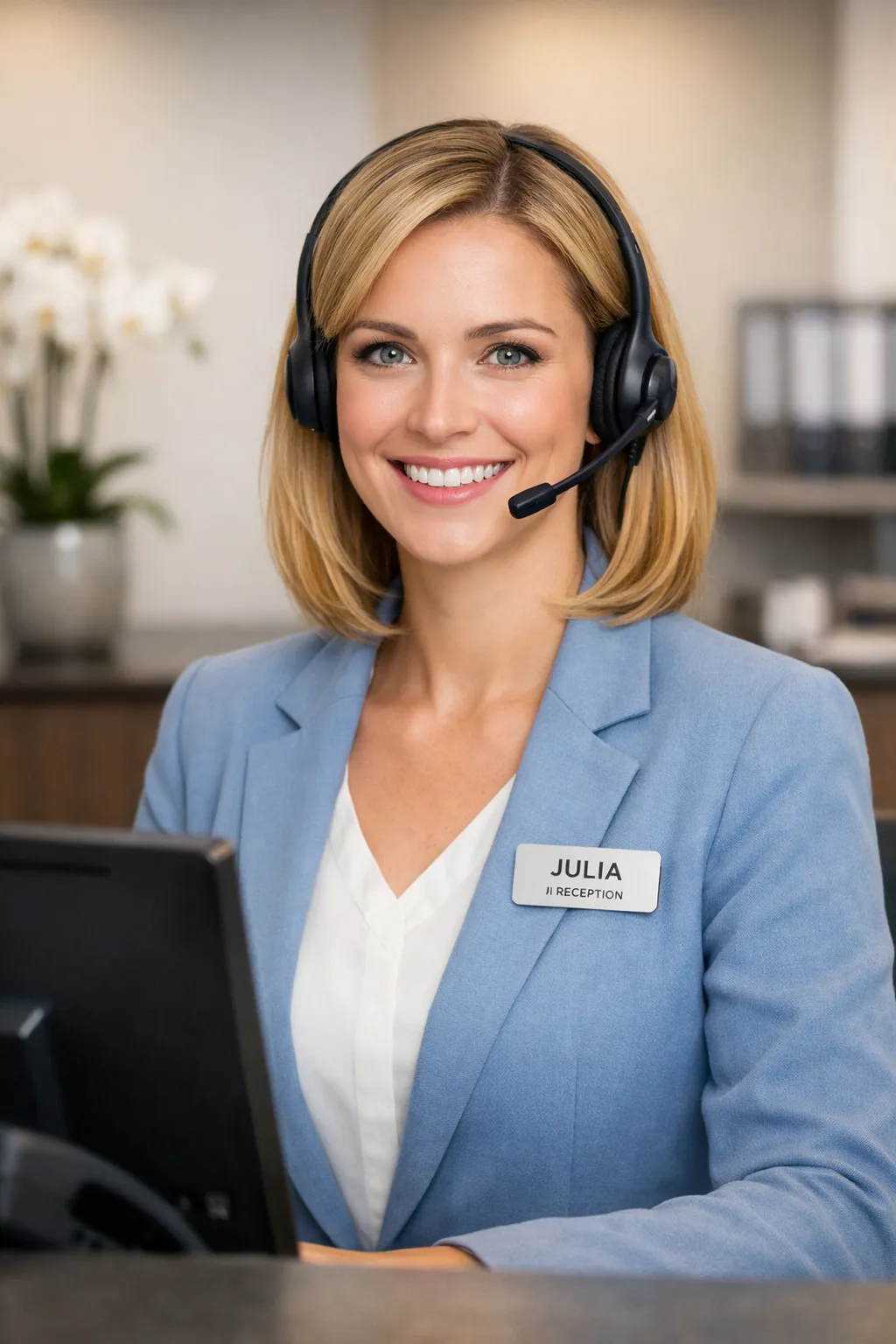 AI-Receptionist digital assistent för kundservice