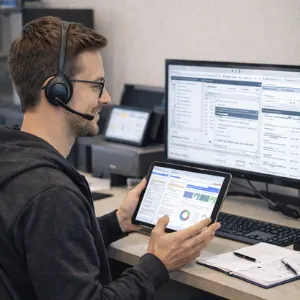 AI kundservice automatisering för småföretag
