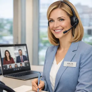 AI-Receptionist digital assistent för kundservice