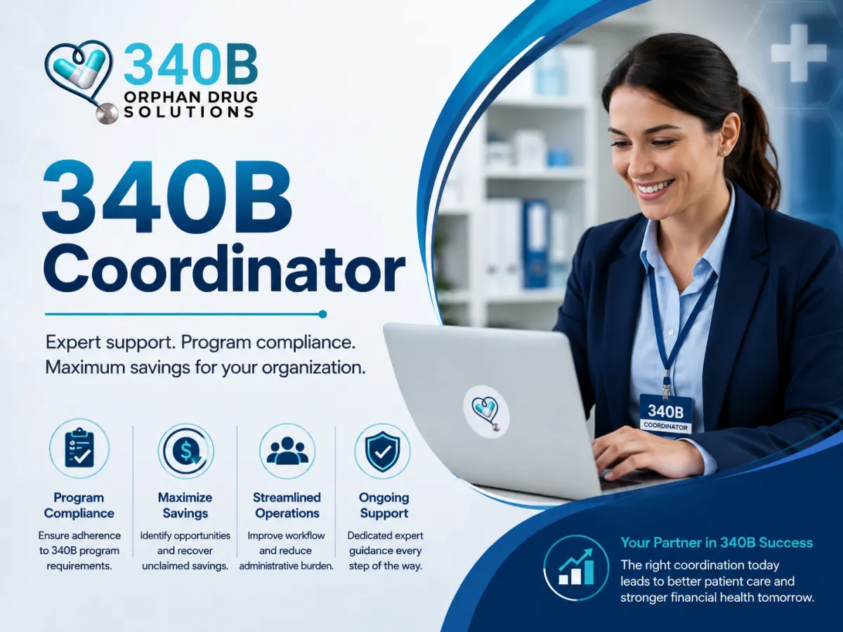 340B Coordinator for Hospital expert support