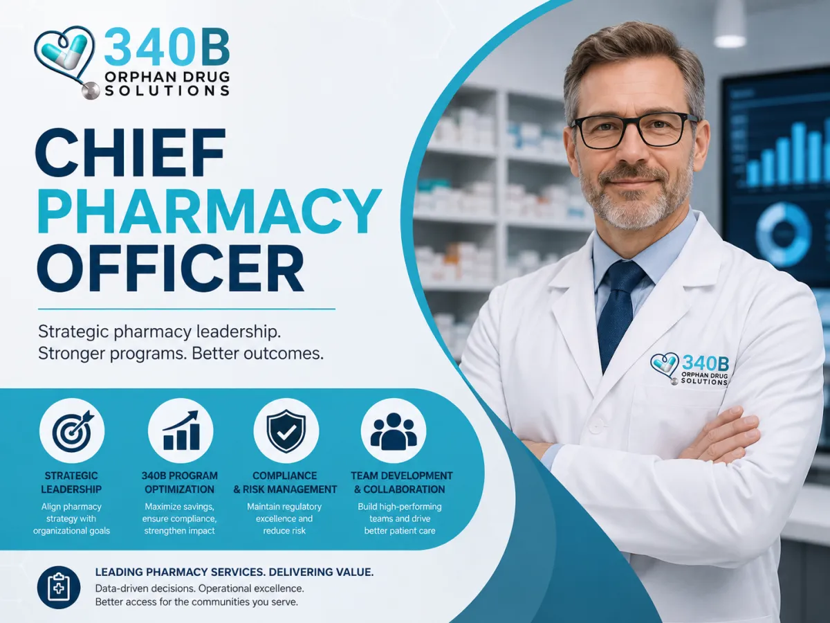 Chief Pharmacy Officer Guide to 340B Strategy and Compliance