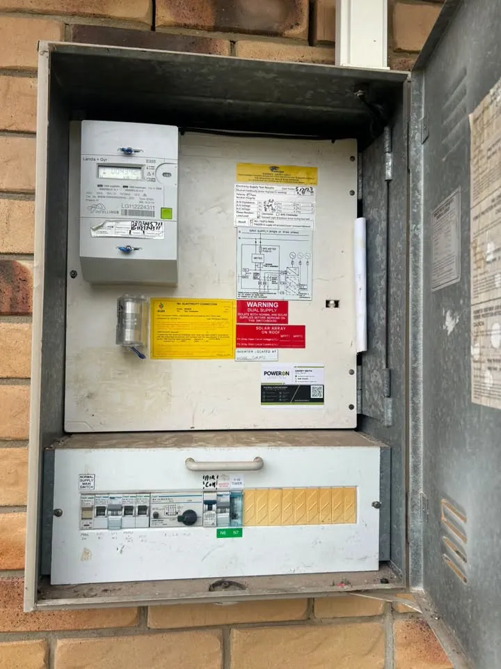Switchboard upgrade in Moreton Bay