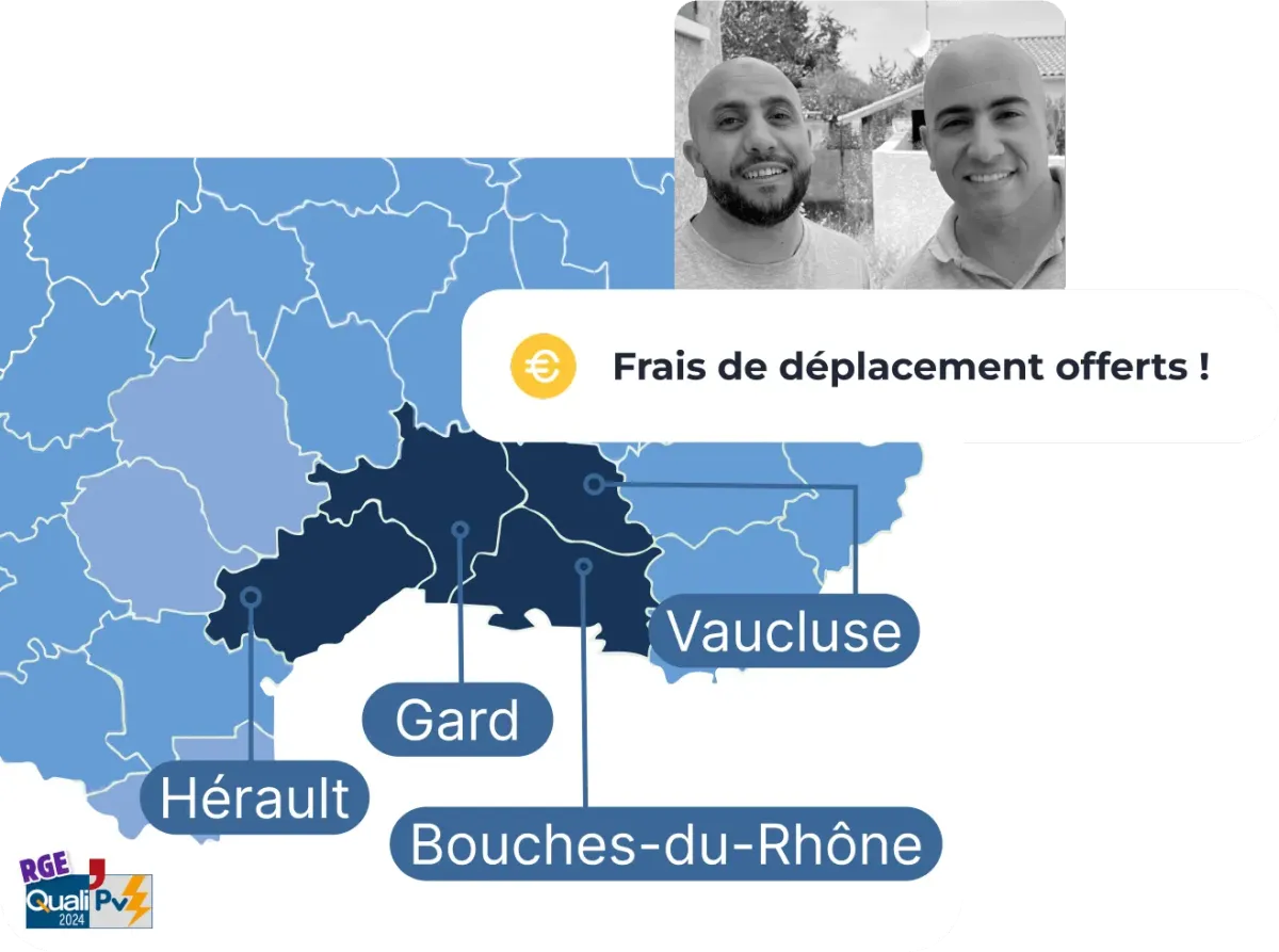 Expert Atmos énergie vu de dos Installation panneaux solaires à nîmes meilleure entreprise certifiée