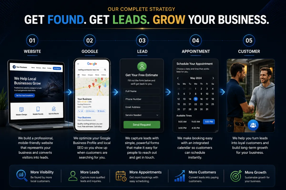 GoLocalMaps Solutions website design and digital marketing strategy for local businesses