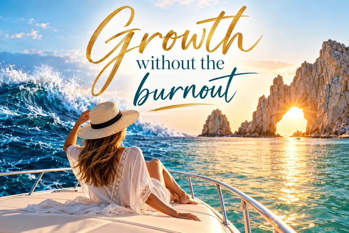 Burnout isn't from too much work. It's from working as m instead of E. Two waters, one place.