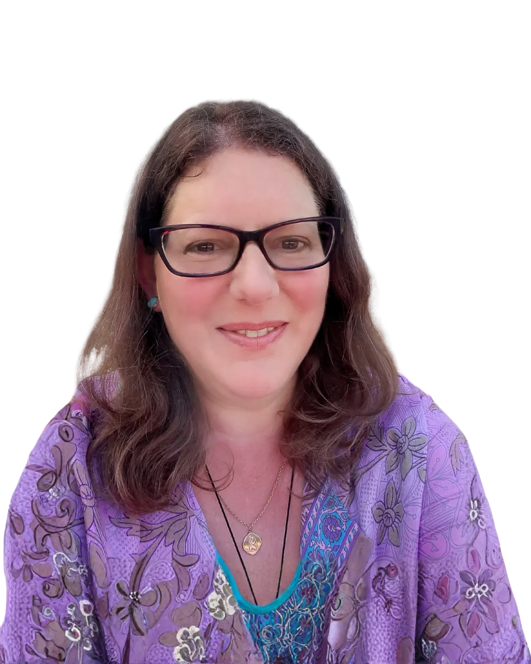 Confident woman smiling, standing in sunlight, wearing a bright dress, city background, radiating empowerment and joy
