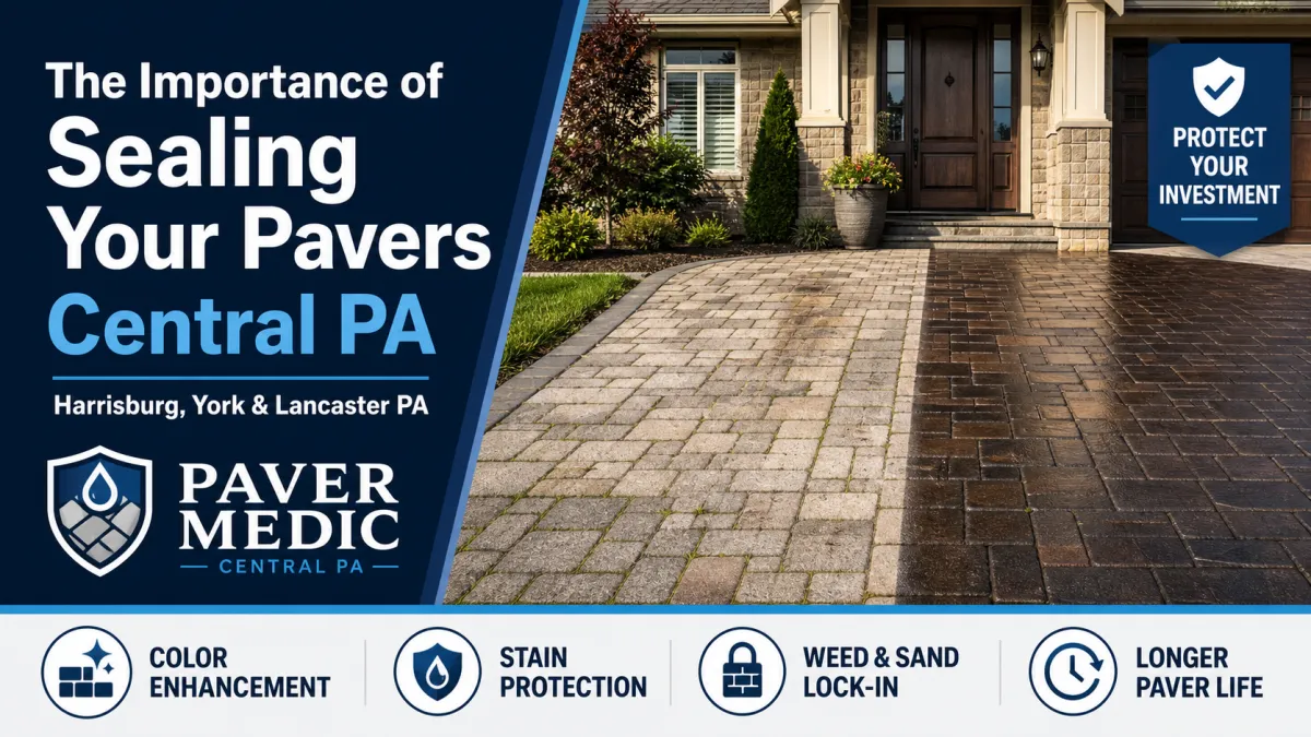 Why Paver Sealing Matters in Central PA | Paver Medic