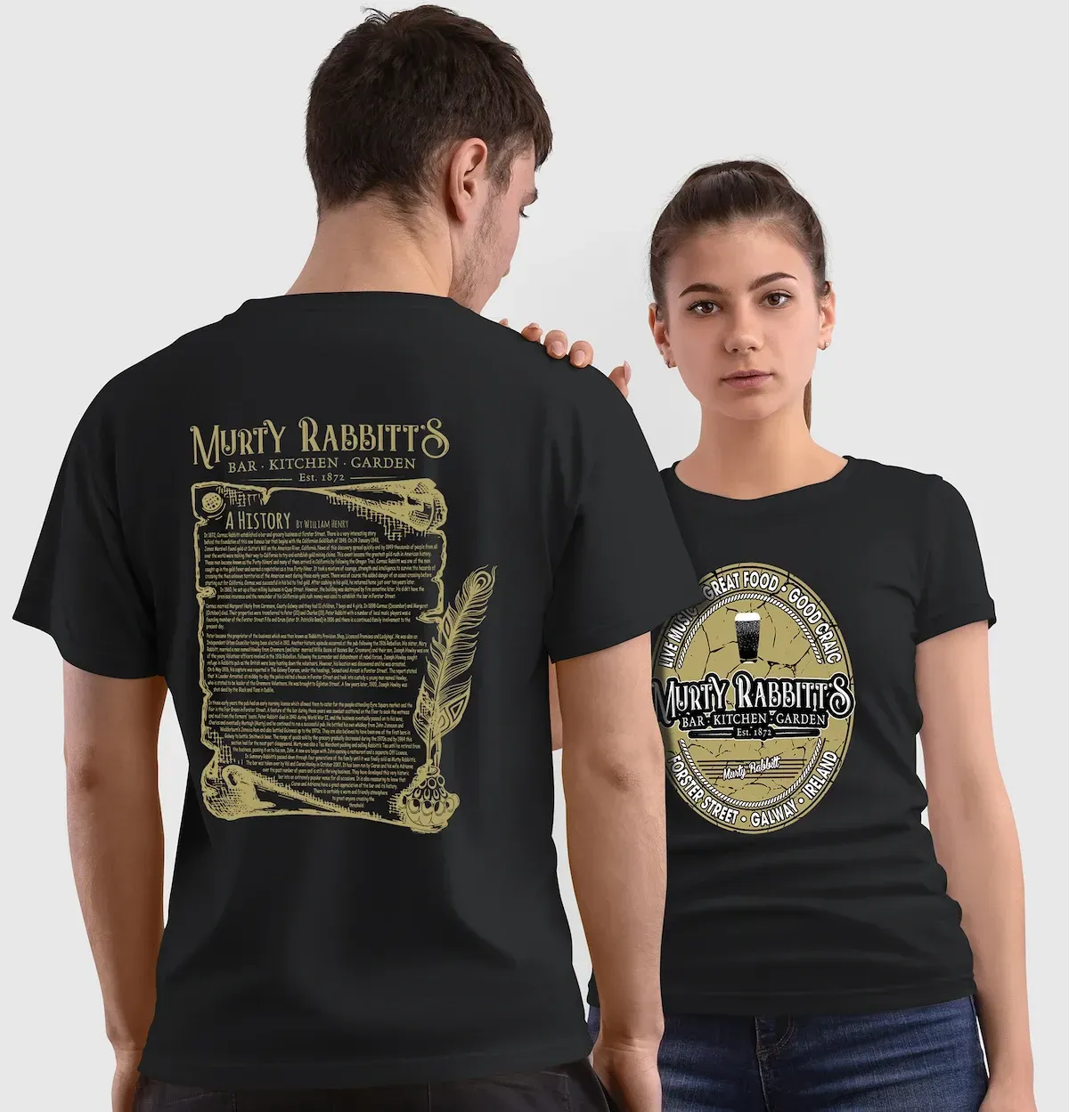 Murty Rabbitt's T-Shirt with History