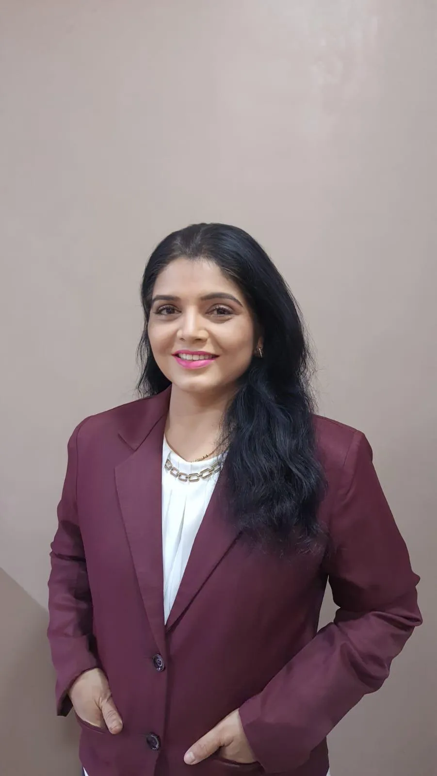 Professional portrait of Indian woman