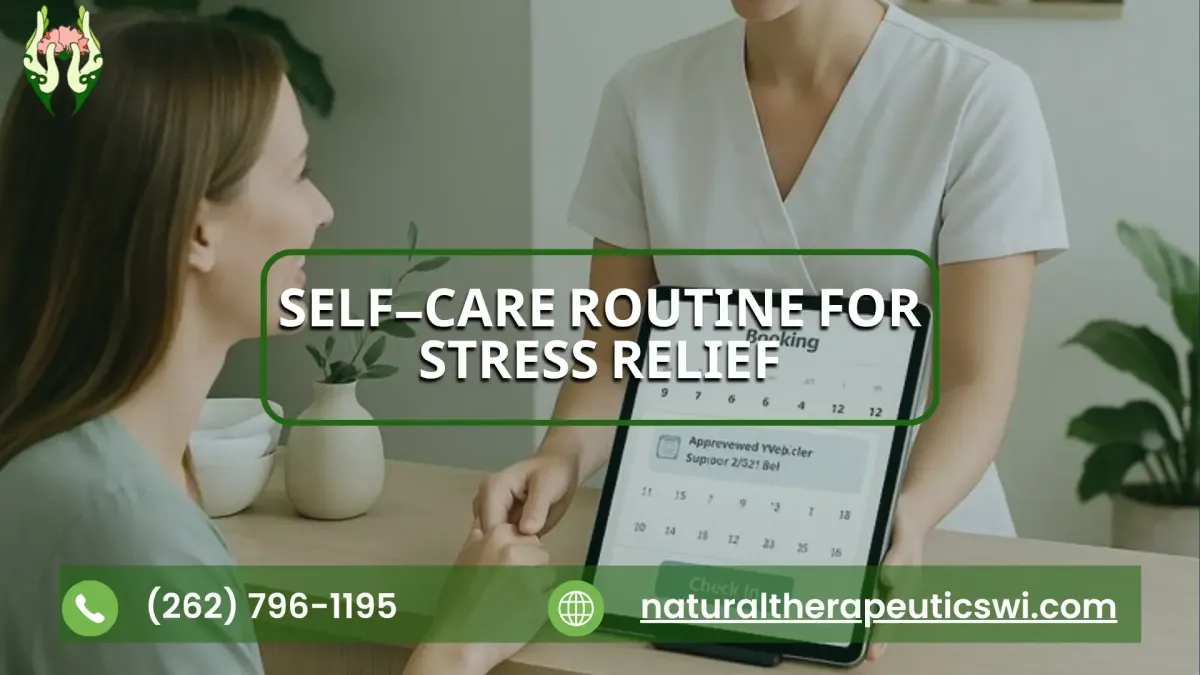 self-care routine for stress relief