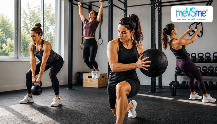 Functional training workout for beginners