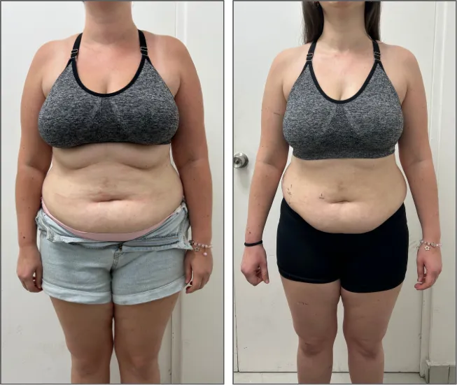 Antes y después · Constanza B · transformación física FitinSix