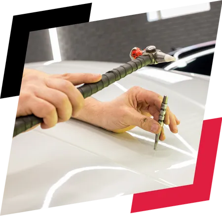 Paintless dent removal professional technicians