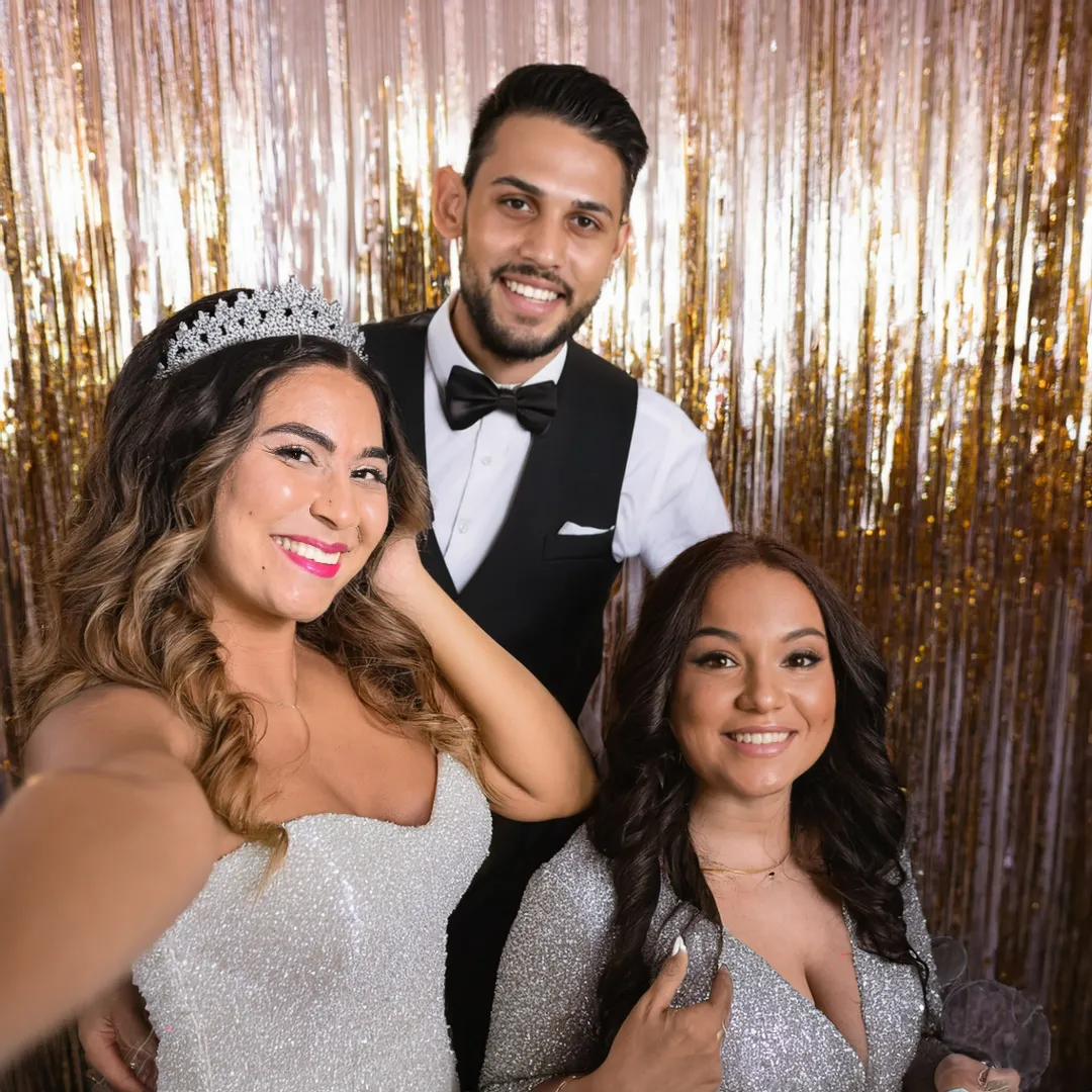 Birthday queen and her friends