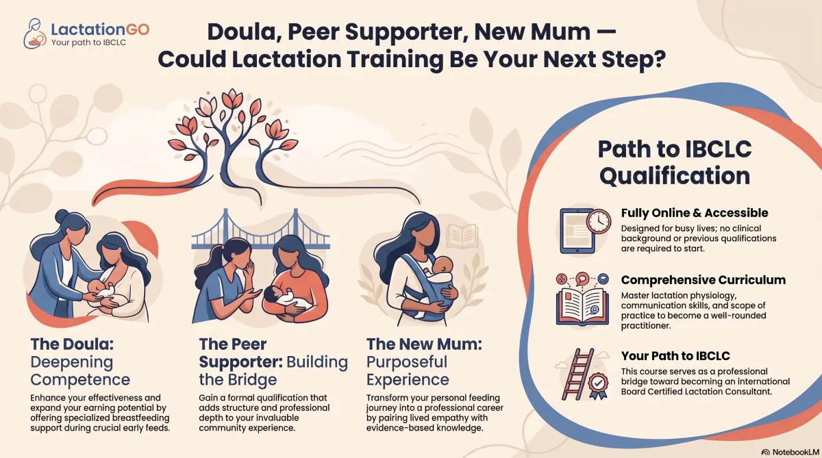 Doula, Peer Supporter, New Parent — Could Lactation Training Be Your Next Step?