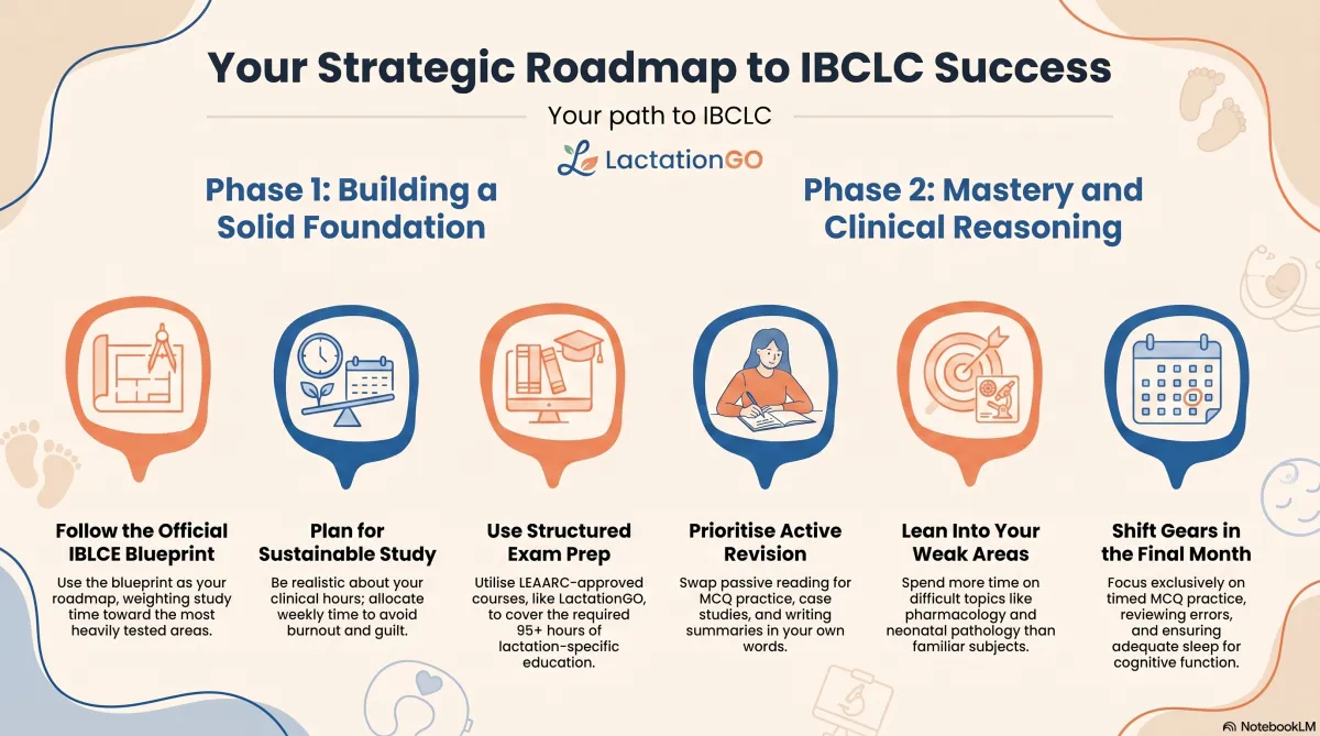 How to Pass the IBCLC Exam First Time: A Revision Strategy That Actually Works