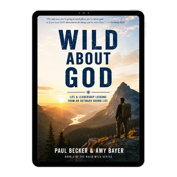 How to Experience an Effective Personal Prayer Retreat book cover and another one on a kindle in the backround.