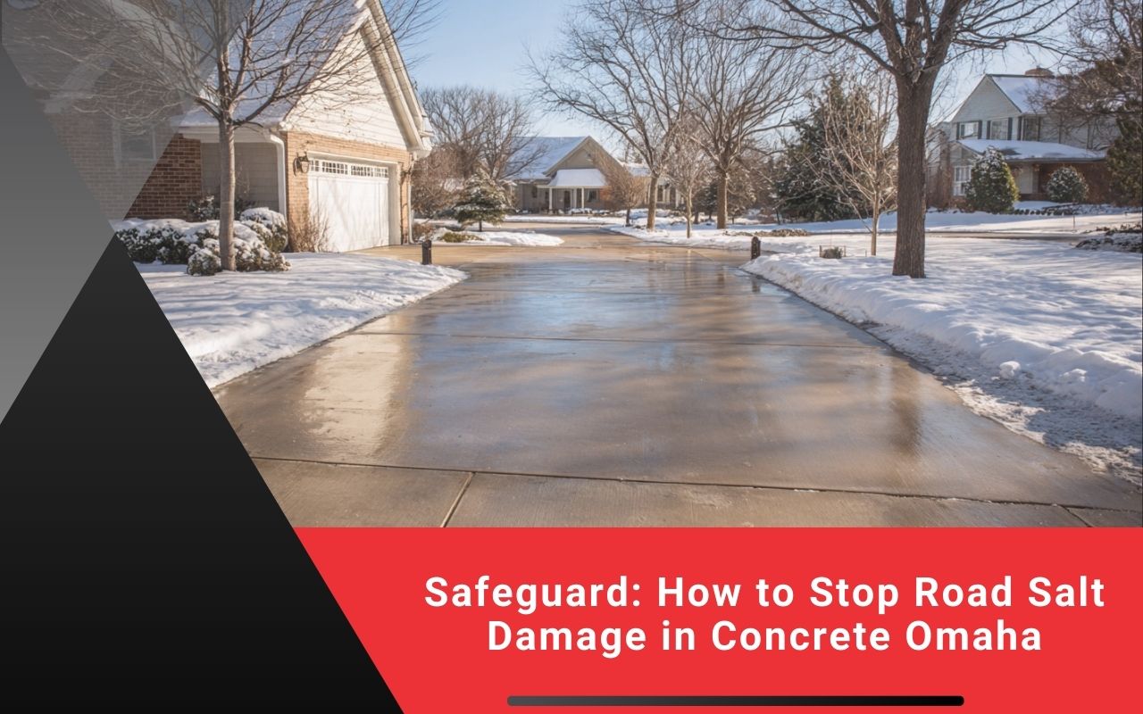 Safeguard: How to Stop Road Salt Damage in Concrete Omaha