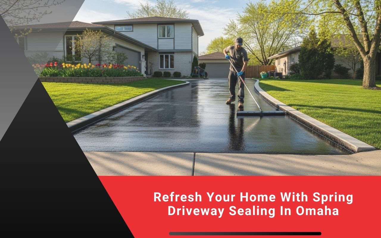 Refresh Your Home With Spring Driveway Sealing In Omaha