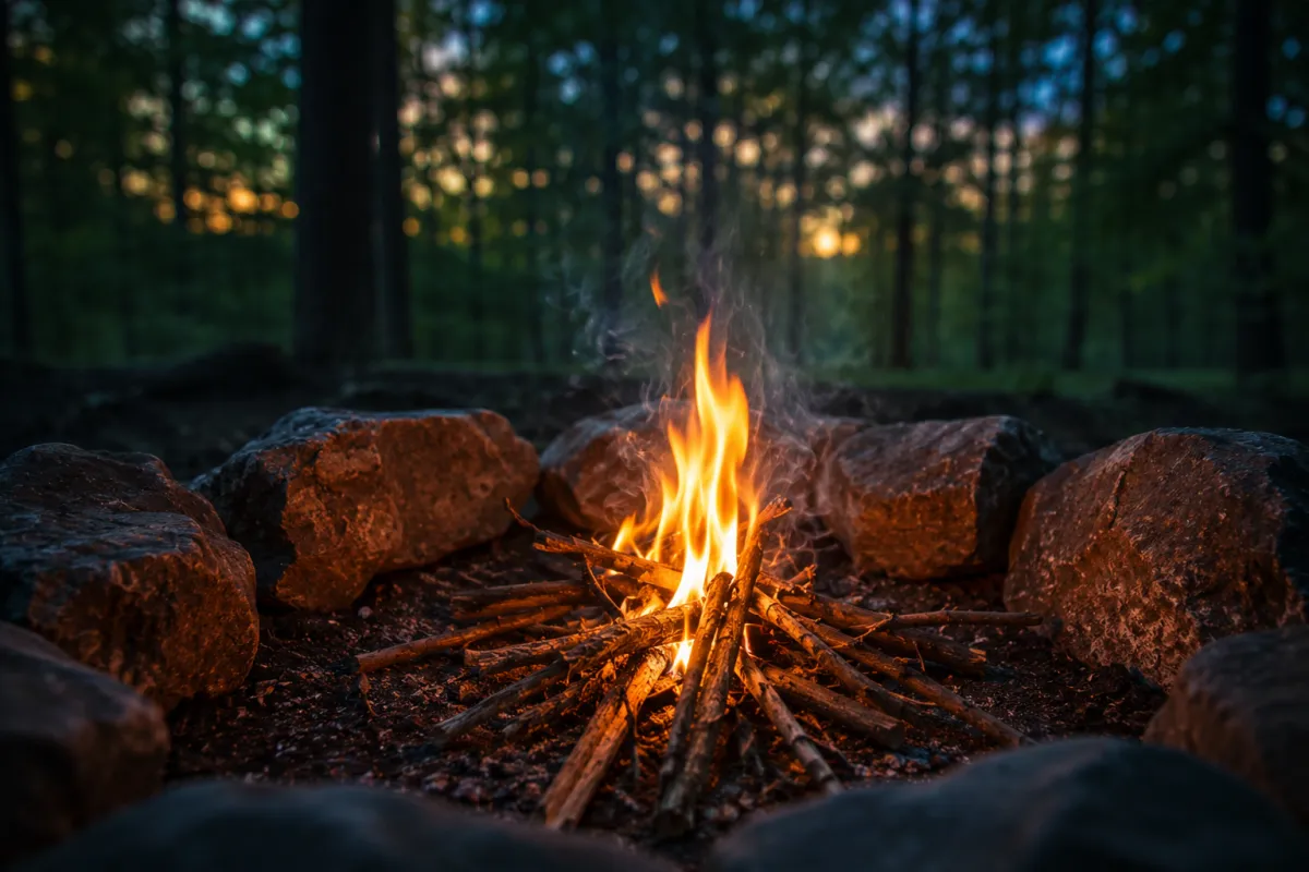 Igniting a fire