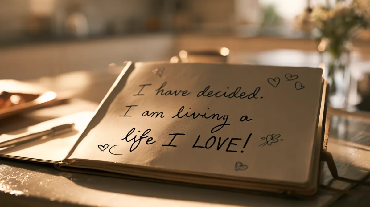 Deciding to Life a Life you Love