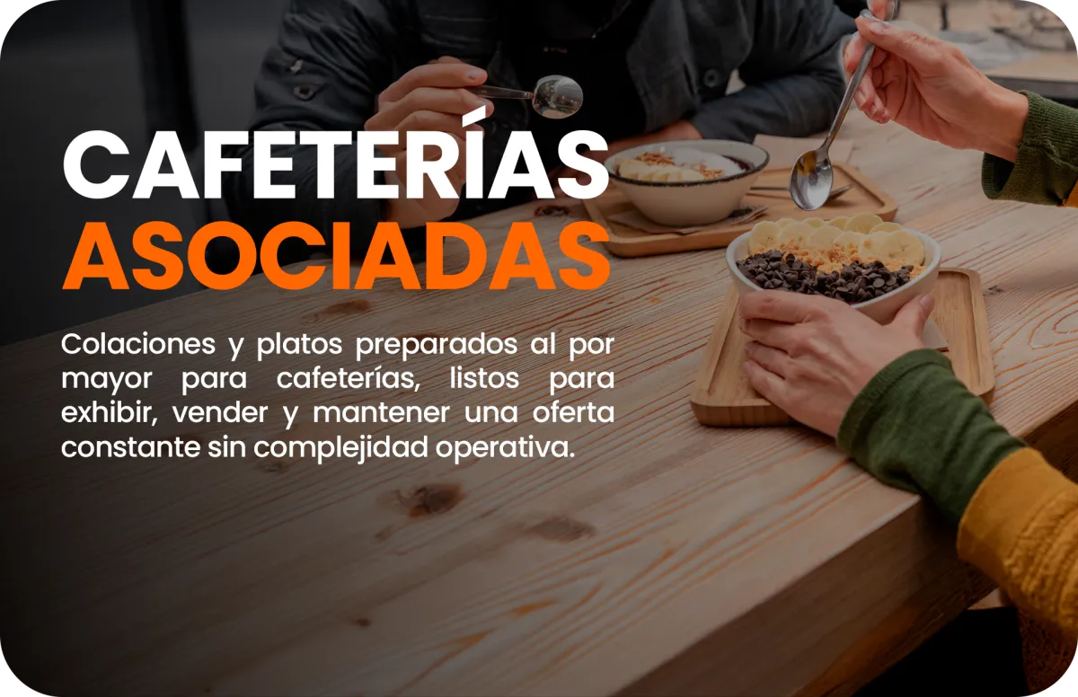 Cafeterías asociadas