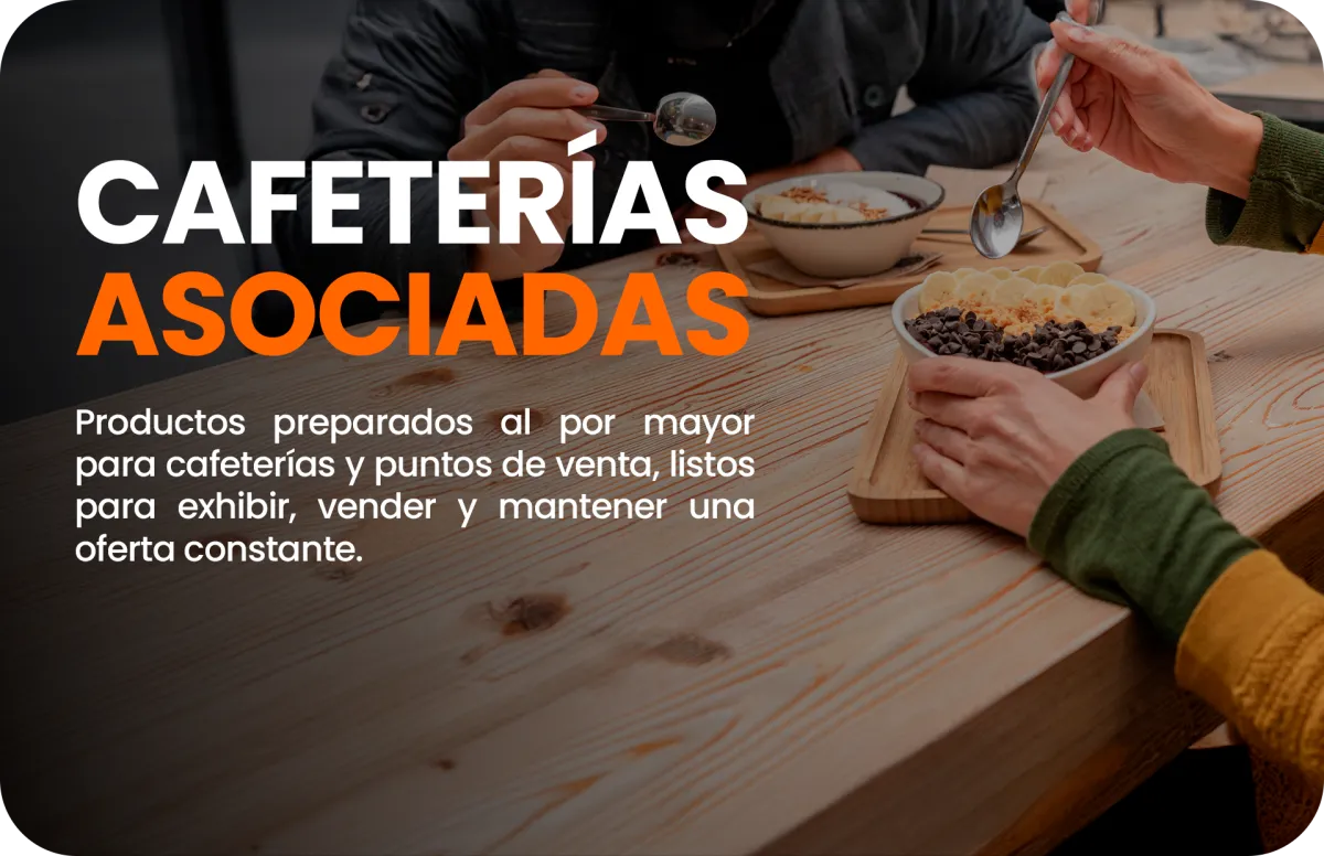 Cafeterías asociadas