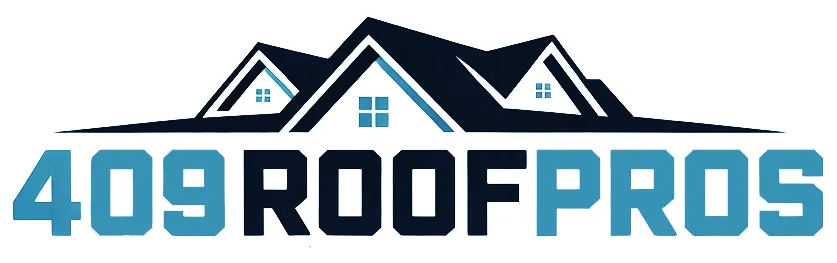Official 409 Roof Pros Logo - Acquired by Precision Roof Crafters, Inc. "Your Above and Beyond Roofing Team" in Texas!