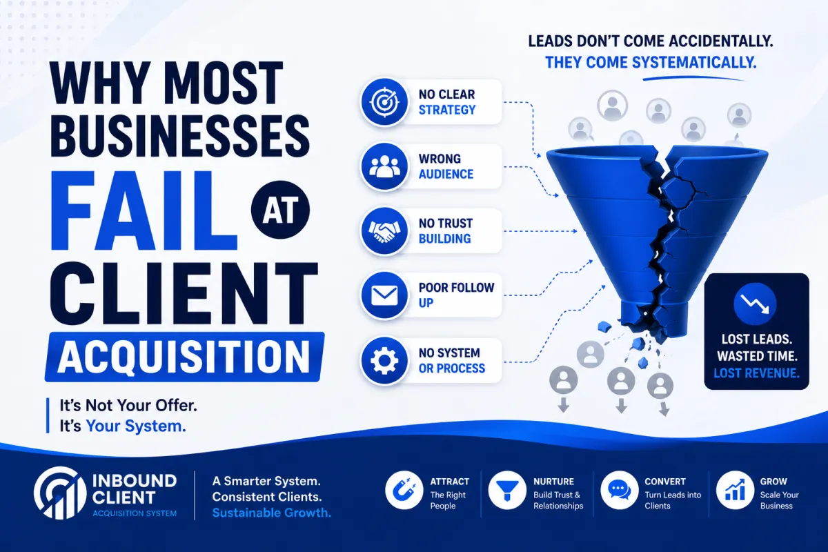 Why Most Businesses Fail at Client Acquisition B2B