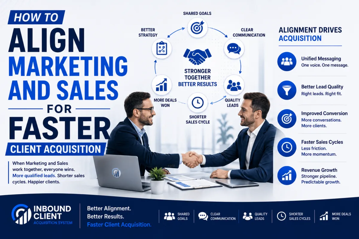How to Align Marketing and Sales for Faster Client Acquisition
