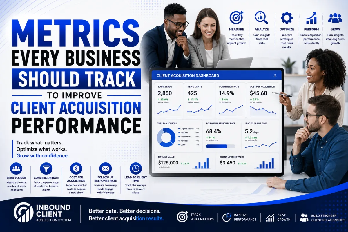 Metrics Every Business Should Track to Improve Client Acquisition Performance