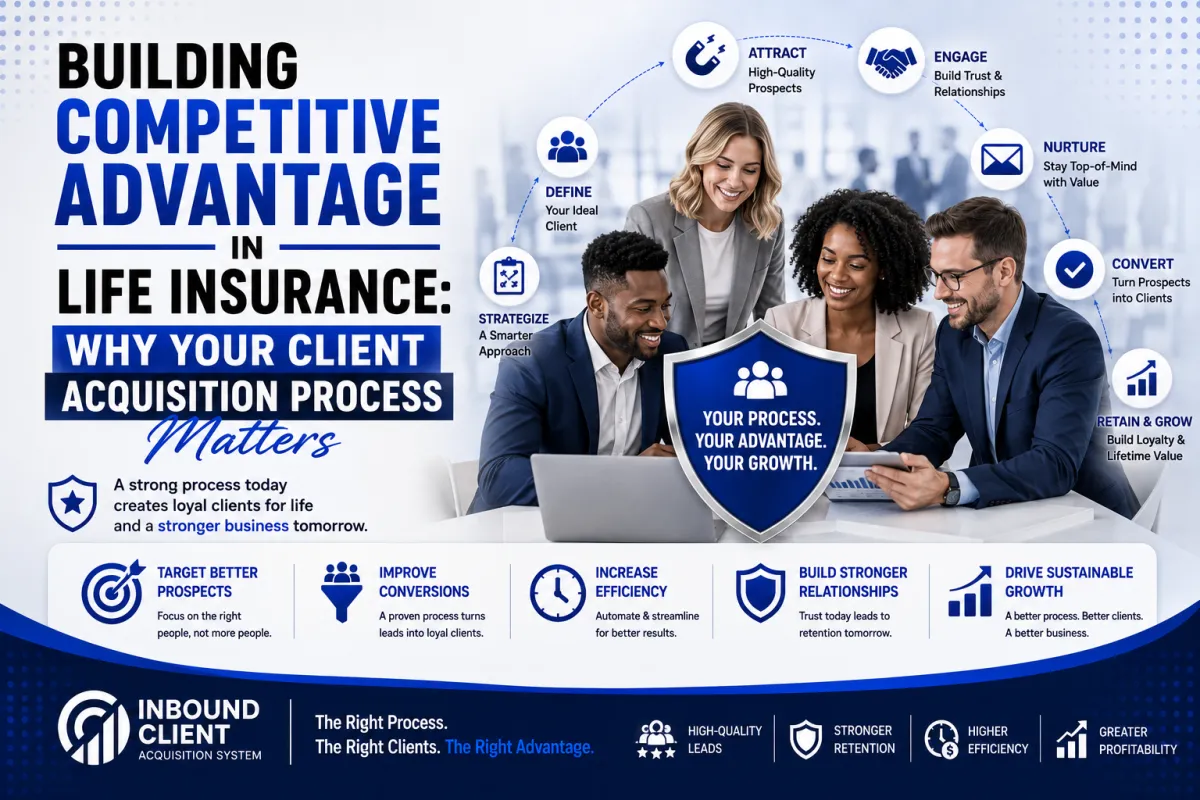 Building Competitive Advantage in Life Insurance: Why Your Client Acquisition Process Matters