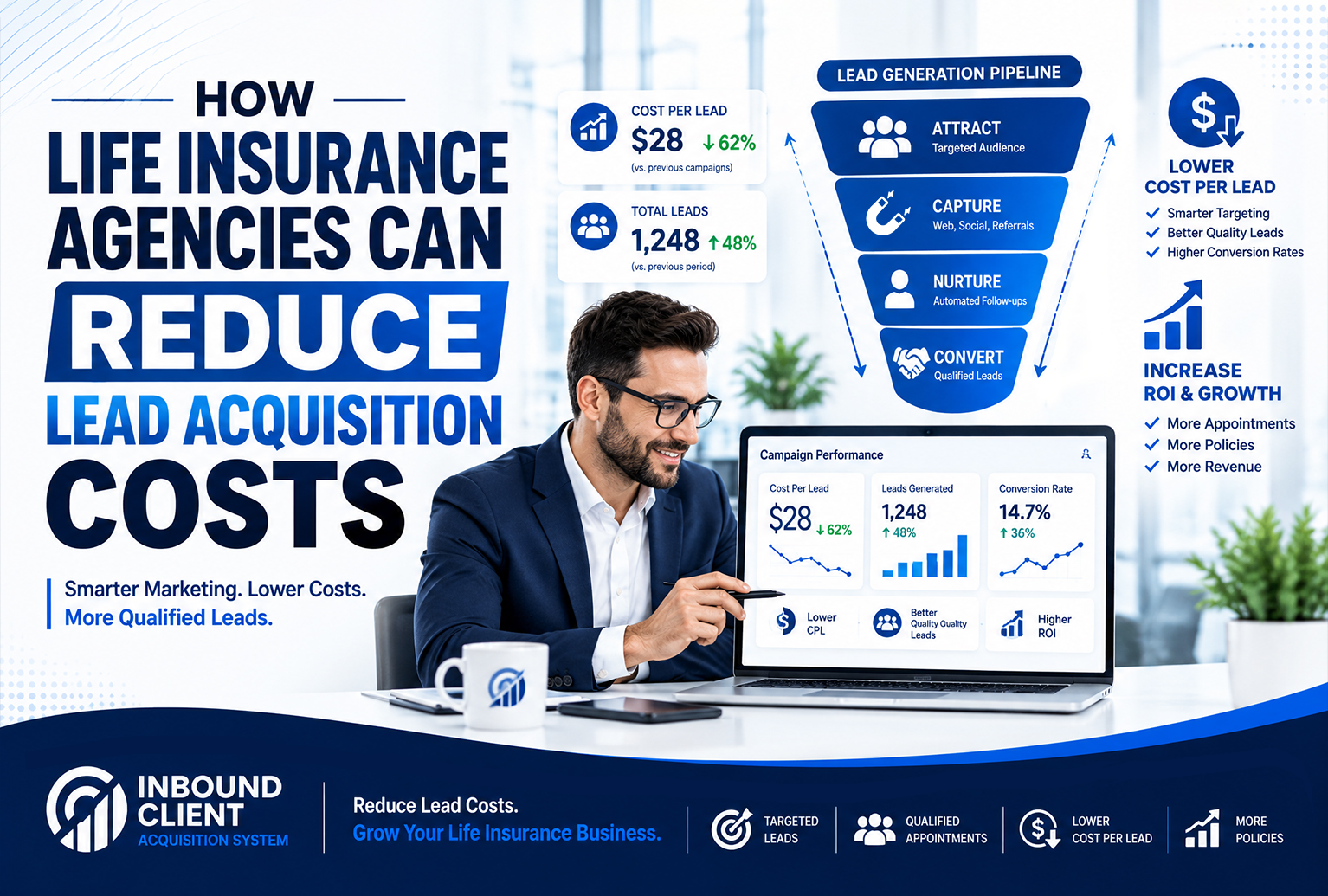 How Life Insurance Agencies Can Reduce Lead Costs