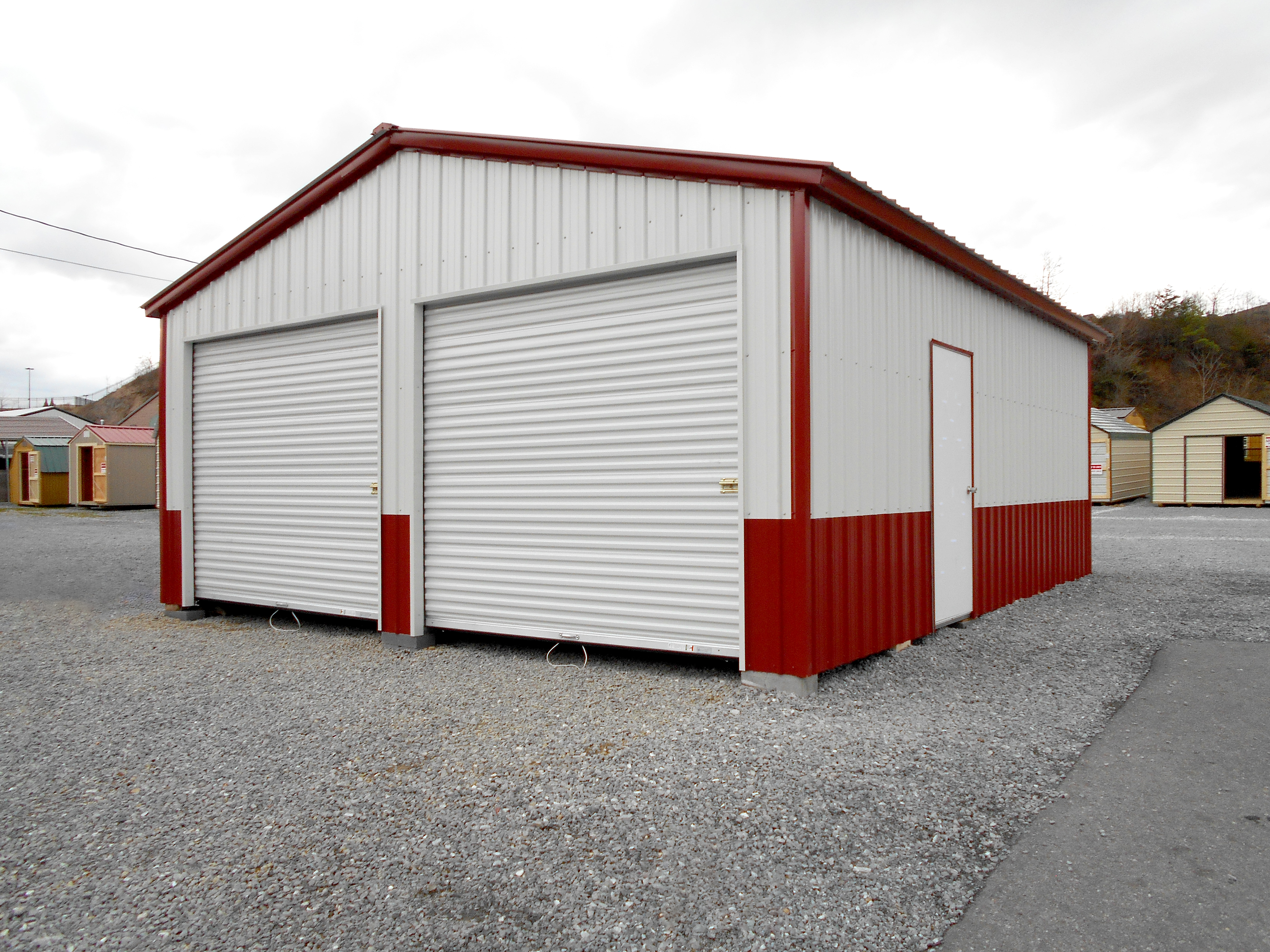 Vertical Roof Carport
