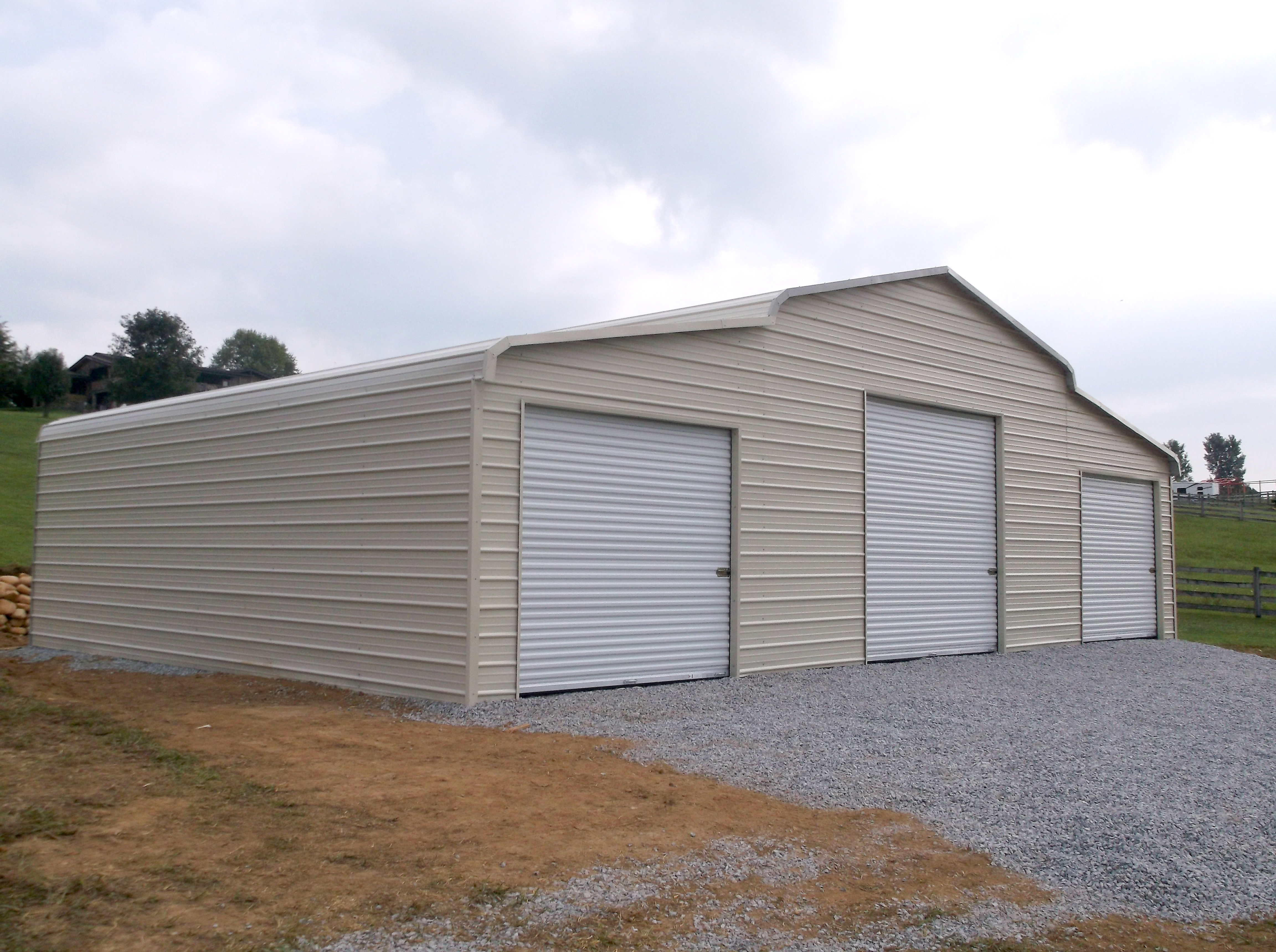 Vertical Roof Carport