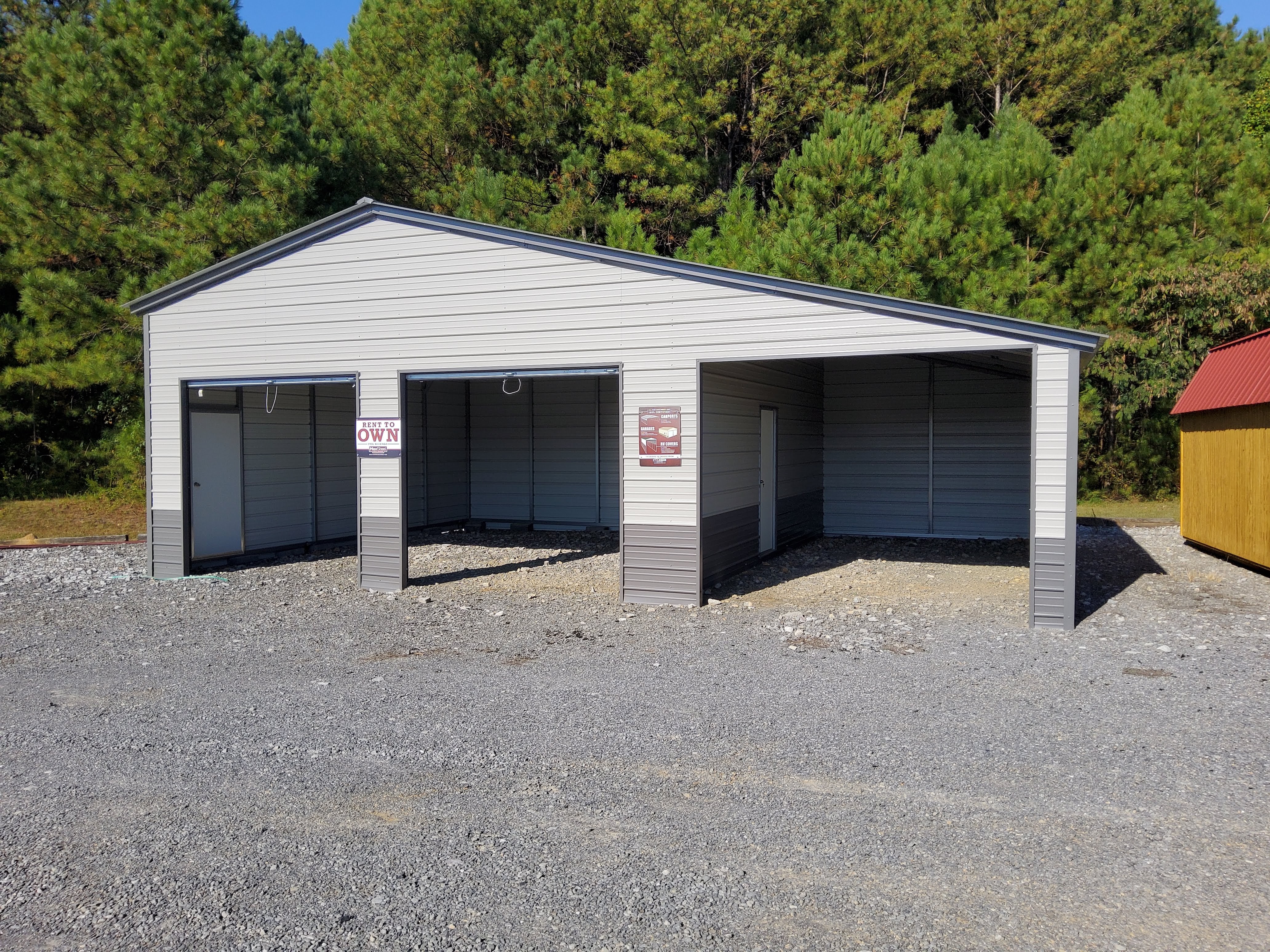 Boxed-Eave Carport