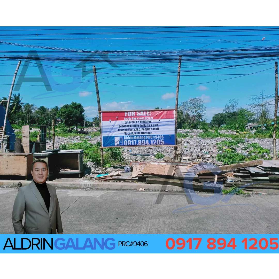 1.5 Hectares of Prime Vacant Lot in the Heart of Naga City