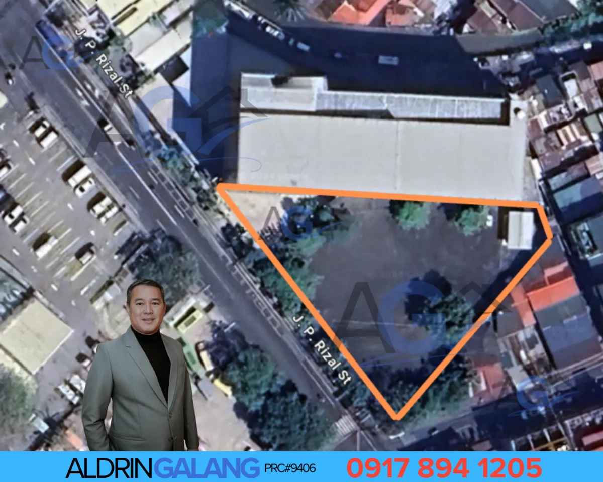 Prime Corner Lot Along JP Rizal Near Makati-Manila Border FOR SALE