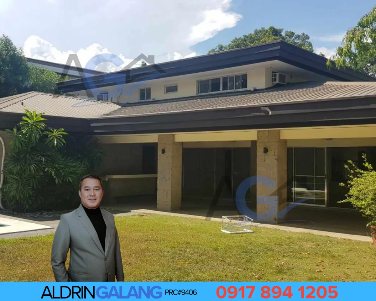 Spacious 4BR Home with Pool and Large Garden in Dasmariñas Village, Makati – For Sale