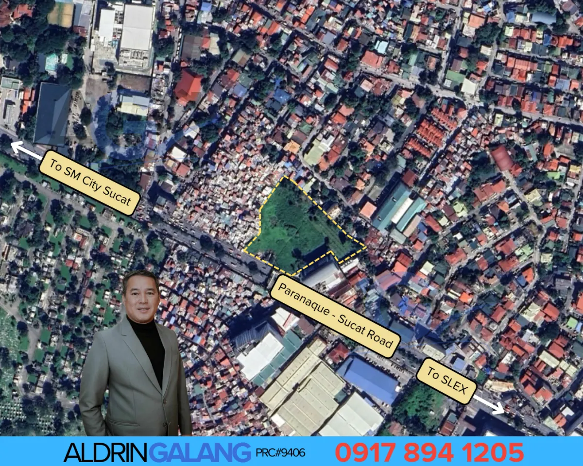 Prime Elevated Lot Along Sucat Road with C-3 Zoning