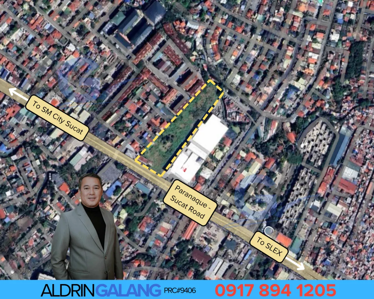 Prime 1.5-hectare Commercial Lot Along Sucat Avenue