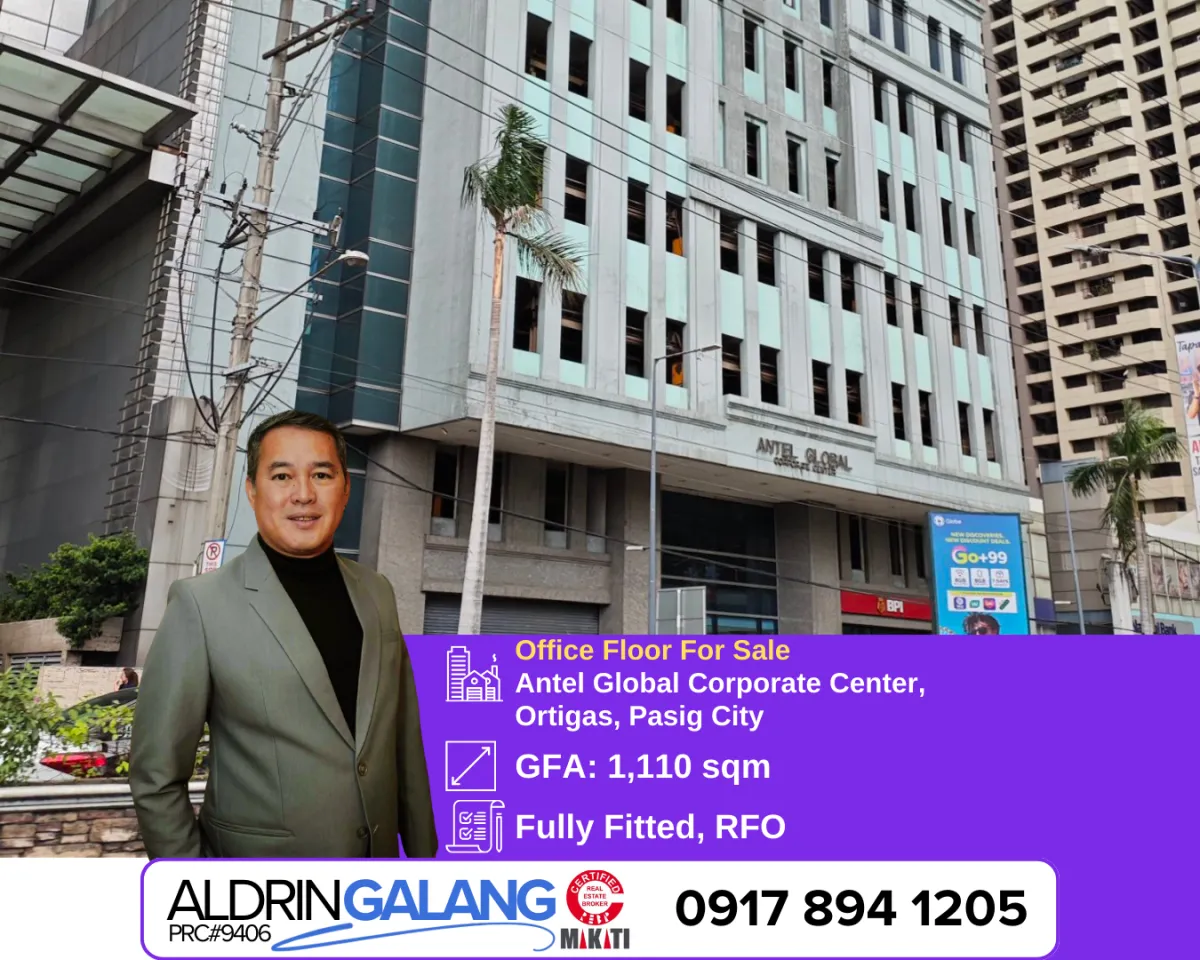 Fully Fitted Office Floor in Antel Global Corporate Center, Ortigas