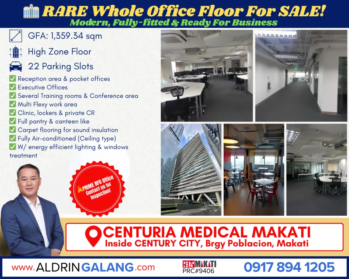 Fully Fitted Office Floor in Antel Global Corporate Center, Ortigas