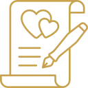 Wedding Certificate Icon