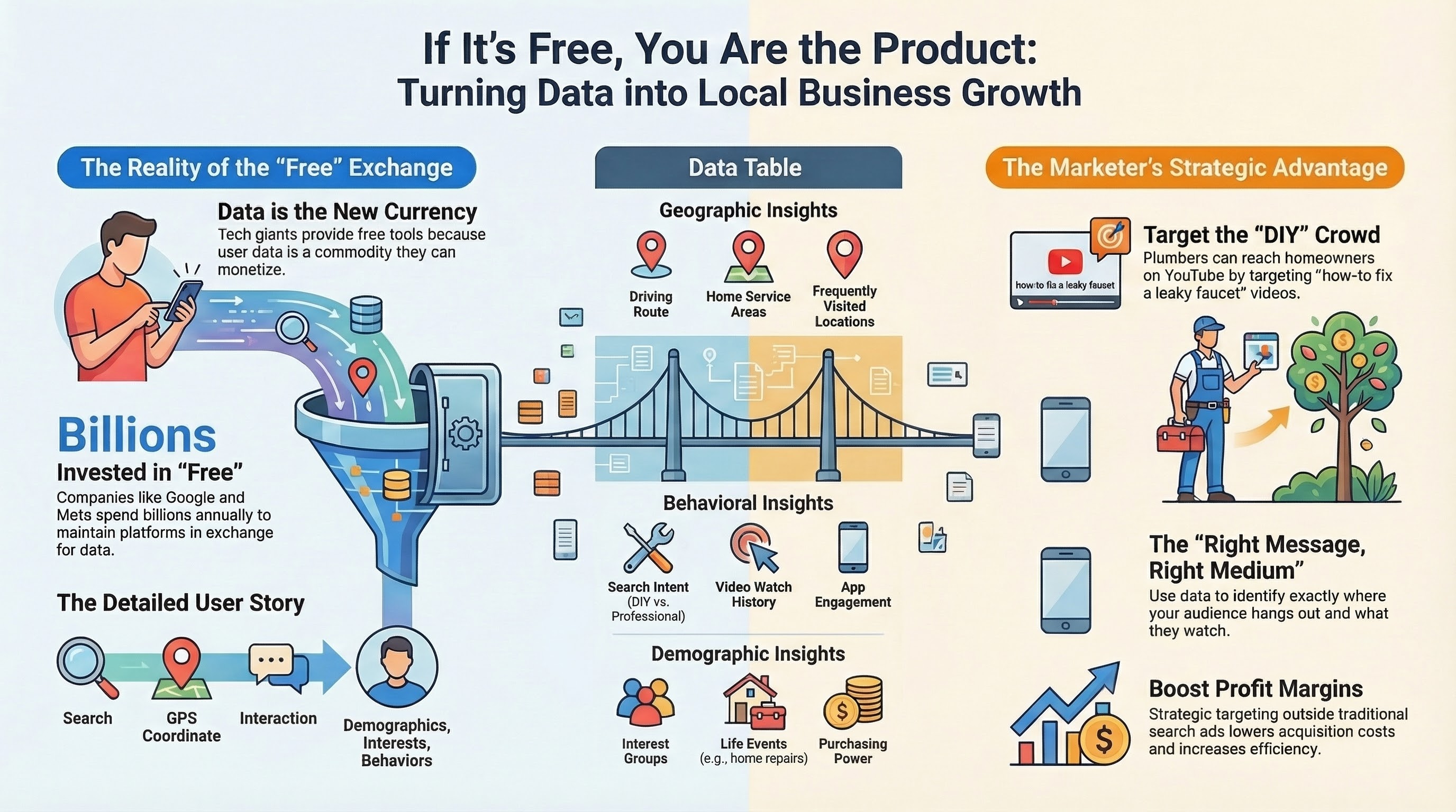 Understanding the Concept of Free Services: YOU are the Product