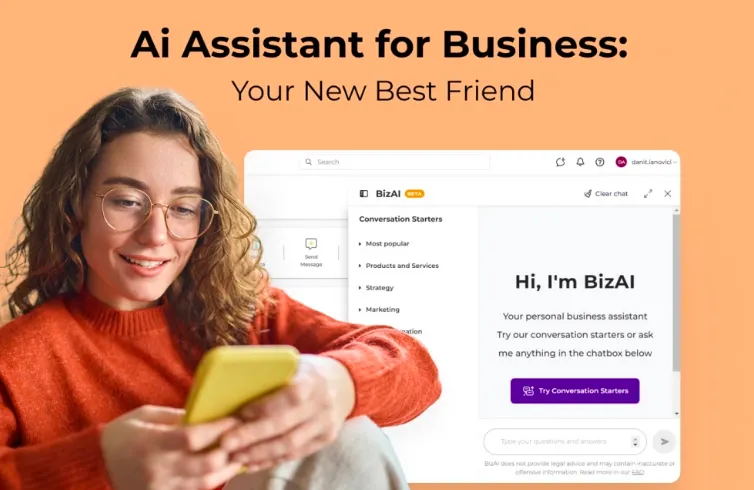 Detailed dashboard interface showing AI-driven analytics, charts, and workflow automations, displayed on a laptop in a modern workspace. No people present. Clean, high-tech, and business-focused composition with blue and white color scheme.