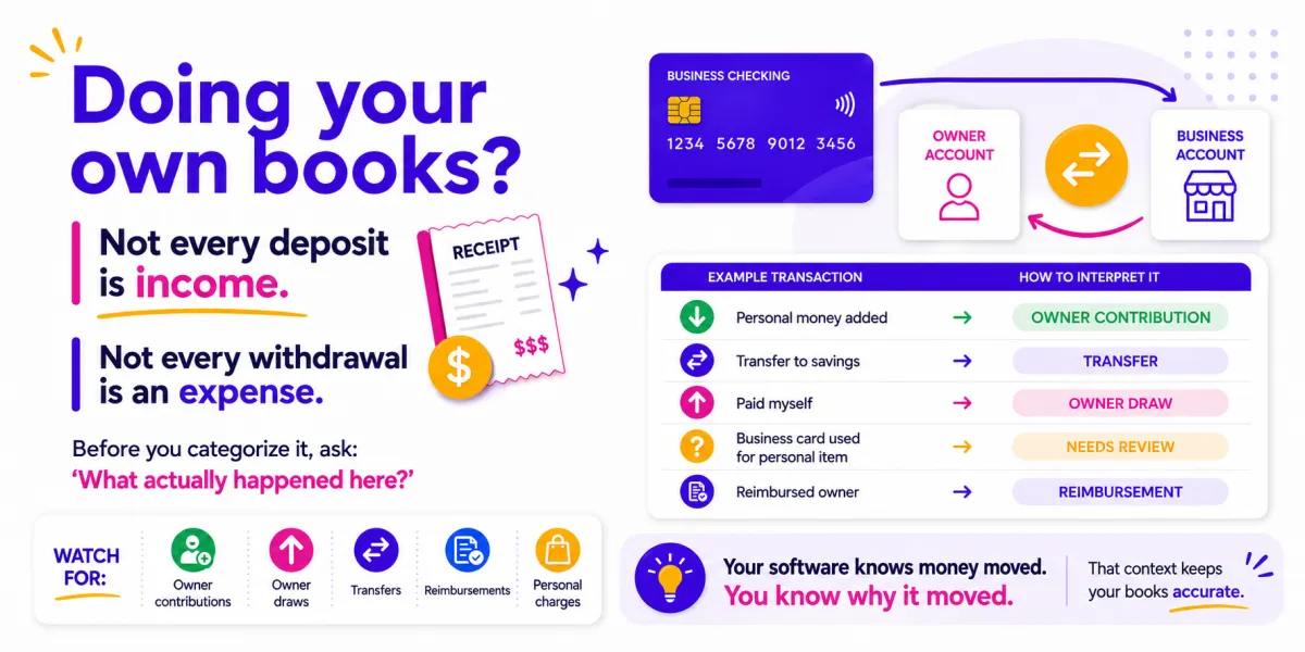 Doing Your Own Books? Watch Out for This Common Mistake