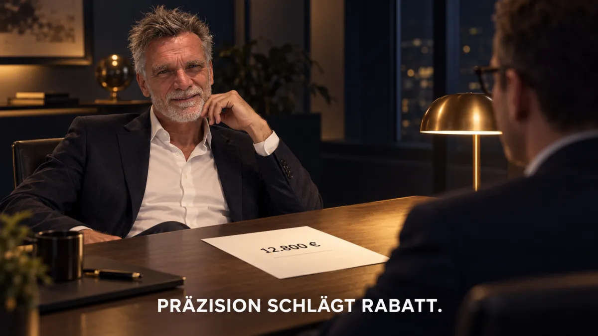 Warum starke Angebote nie rabattieren.