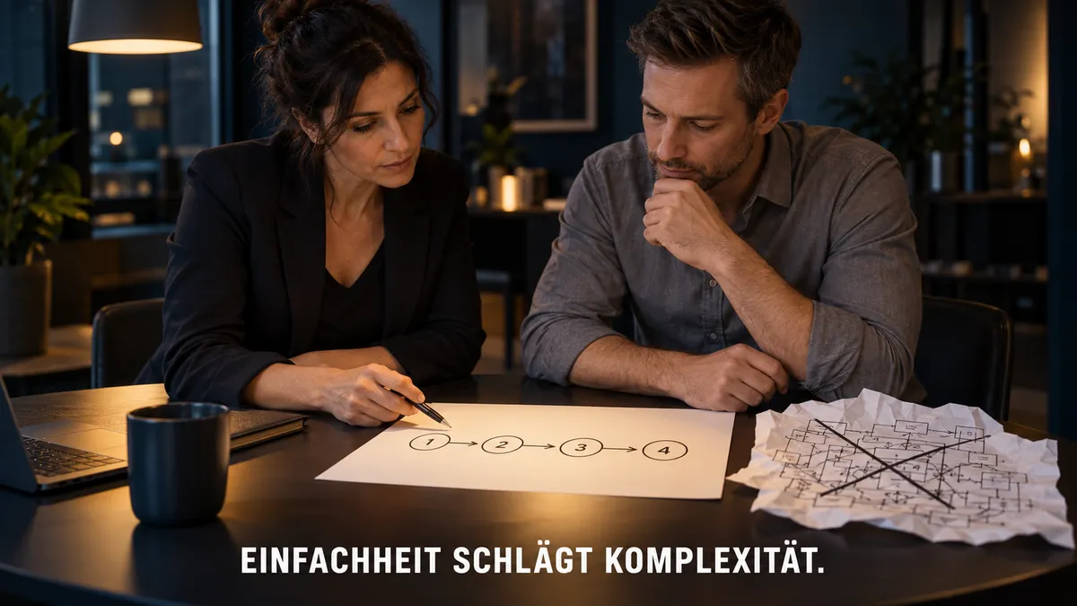 Warum Einfachheit im Vertrieb schneller verkauft.