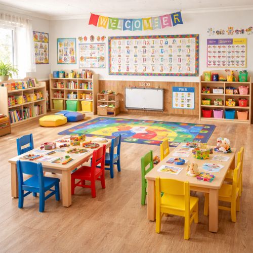 Bubbles Child Enrichment Center Preschool Program